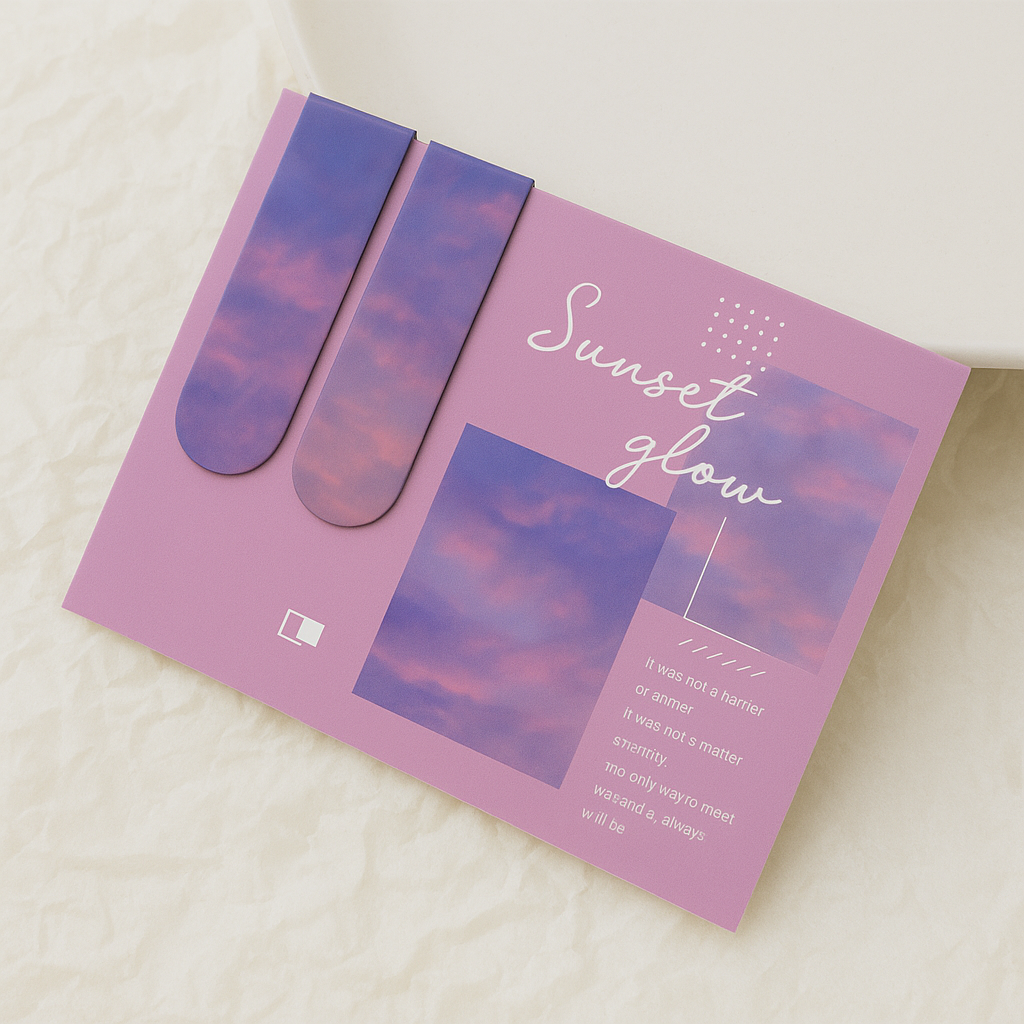 Magnetic Bookmarks (Set Of 6)